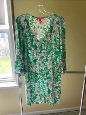 latrice long sleeve maxi dress Lilly Pulitzer | Dresses | Latrice Long Sleeve Maxi Dress Blue Rhapsody  Metallic Knit Crinkle Nwt Size
